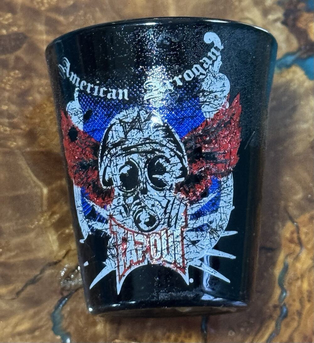 Tapout Collectible Black Shot Glass